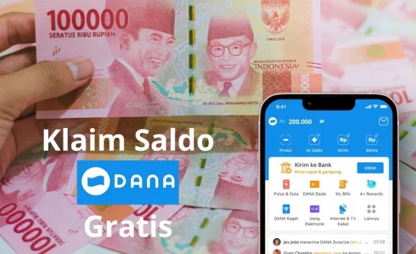3 Cara Mendapatkan Saldo DANA Gratis Rp100.000 Hari Ini!
