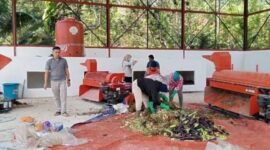 TPS3R Koto Renah Mulai Produksi Kompos, Pemkot Sungai Penuh Tancap Gas Atasi Sampah Pasar