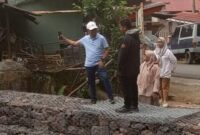 Walikota Minta Penahan Tebing Sungai Jernih dan Sungai Jeruang Segera di Selesaikan