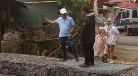 Walikota Minta Penahan Tebing Sungai Jernih dan Sungai Jeruang Segera di Selesaikan
