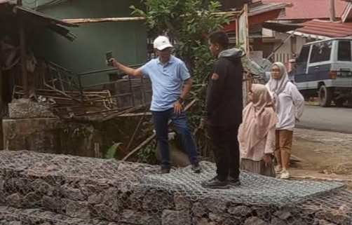 Walikota Minta Penahan Tebing Sungai Jernih dan Sungai Jeruang Segera di Selesaikan