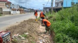 Walikota Alfin Fokus Benahi Drainase di SMA 2 Sungai Penuh untuk Cegah Banjir
