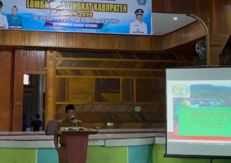 Desa Pendung Talang Genting Tampil Wakili Kecamatan Danau Kerinci dalam Lomba Desa Tingkat Kabupaten 2025