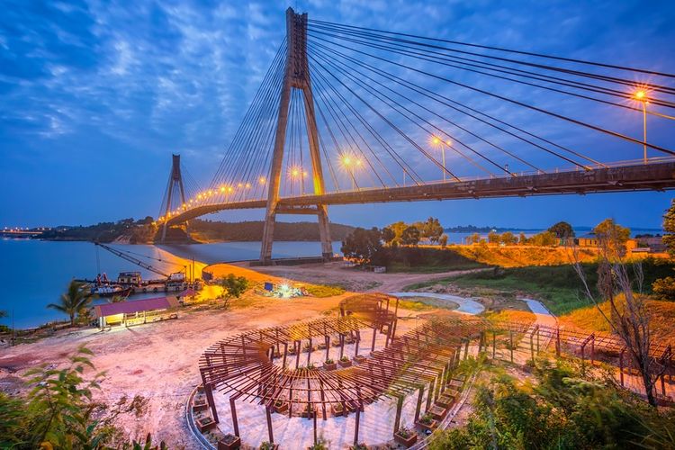 Jembatan Barelang yang jadi ikon Batam. (Foto: Shutterstock)