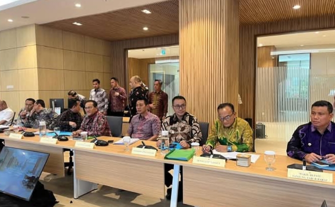 Perjuangkan Dukungan Pemerintah Pusat untuk Pengembangan RSUD MHA. Thalib & RS H. Bakri, Wako Alfin Temui Menkes RI (Dok. Humas Pemkot Sungai Penuh)