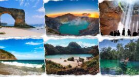 Petualangan Seru! 7 Spot Wisata Alam Tersembunyi di Indonesia yang Wajib Kamu Jelajahi (Foto Kolase: Britainaja.com)
