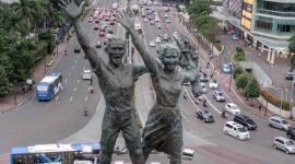 Monumen Selamat Datang di Jakarta. (Foto: Google)