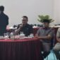 Terkait Rencana Relokasi ke Kincai Plaza, Walikota Sungai Penuh Sharing Bersama Pedagang Pasar Beringin Jaya. (Foto: Humas Pemkot Sungai Penuh)