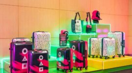 Koleksi eksklusif American Tourister x Squid Game. (Foto: Google)