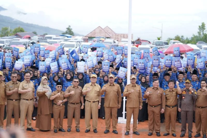 546 PPPK Kerinci Resmi Terima SK, Bupati Monadi Ingatkan Tugas Abdi Negara