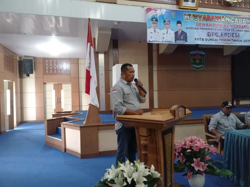 Muscab APDESI Sungai Penuh 2025, Amrizal Raih Dukungan Mayoritas