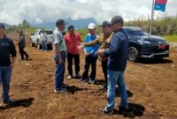Wawako Sungai Penuh Azhar Hamzah Cek Progres TPA Renah Kayu Embun (Humas)