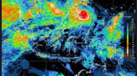 Visualisasi citra satelit prakiraan cuaca ibu kota provinsi se-Indonesia, Jumat (26/9/2025). (Foto: BMKG)