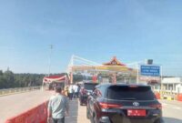 Akhirnya! Tol Pertama di Jambi Dibuka, Bisa Lewat Gratis (Foto: Merdeka.com)