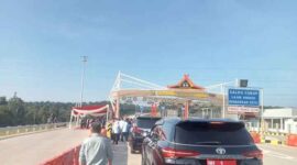 Akhirnya! Tol Pertama di Jambi Dibuka, Bisa Lewat Gratis (Foto: Merdeka.com)
