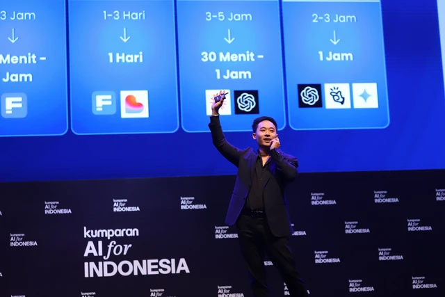 AI Content Creator & Business Practitioner Freddie Kashawan  (Foto: Jamal Ramadhan/kumparan)
