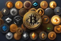 Ilustrasi Kripto. (Foto By AI)