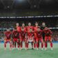Timnas Indonesia berfoto bersama sebelum pertandingan dimulai. (Foto:PSSI)