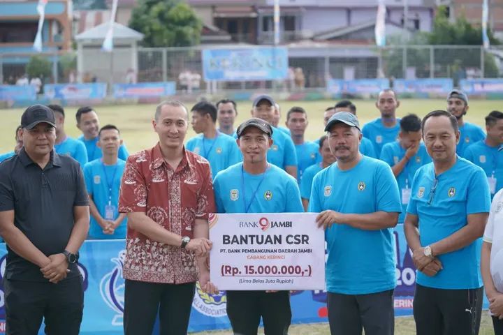 Bupati Cup 2025 Kerinci Resmi Kick Off, 40 Tim Siap Bertarung