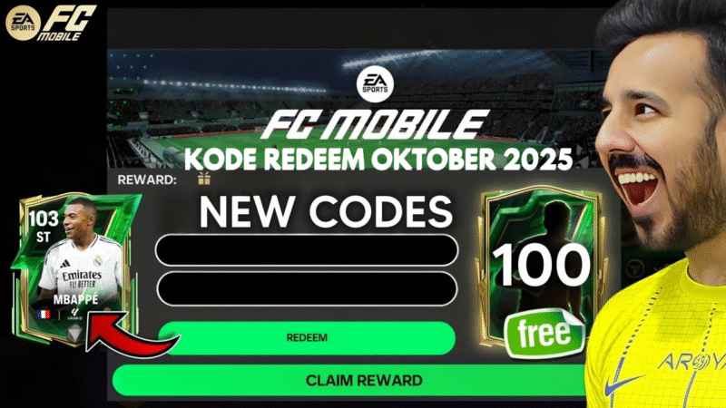 Tukarkan kode redeem FC Mobile terbaru untuk mendapatkan berbagai hadiah item pack gratis di dalam game. (Sumber: EA Sports)