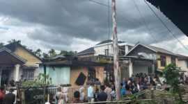 Dua Rumah di Pendung Hilir Hangus Terbakar