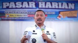 Bupati Monadi Resmikan Pasar Harian Perdana, Kerinci Kini Punya Pusat Belanja Baru