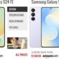Samsung Galaxy S25 FE (kanan) membawa sejumlah penyempurnaan desain dan fitur penting dibandingkan pendahulunya, Galaxy S24 FE (kiri). (Sumber: GSMArena)