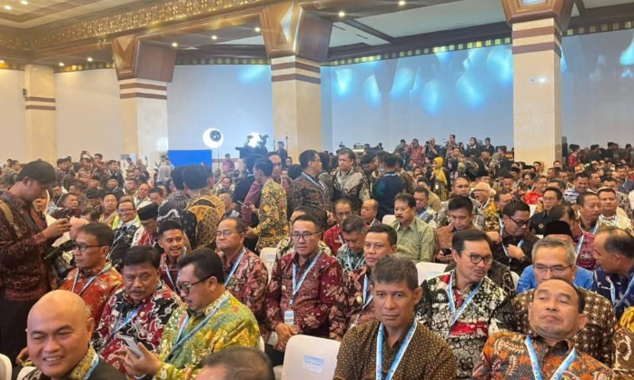 Wako Alfin Ajak UMKM Sungai Penuh Melek Keuangan Lewat Rakornas TPAKD 2025 (Foto: Humas)