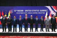 Presiden Prabowo Subianto ketika menghadiri KTT ASEAN-US di Kuala Lumpur, Malaysia, Minggu (26/10/2025). (Foto: Biro Pers Setpres)