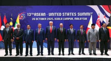 Presiden Prabowo Subianto ketika menghadiri KTT ASEAN-US di Kuala Lumpur, Malaysia, Minggu (26/10/2025). (Foto: Biro Pers Setpres)