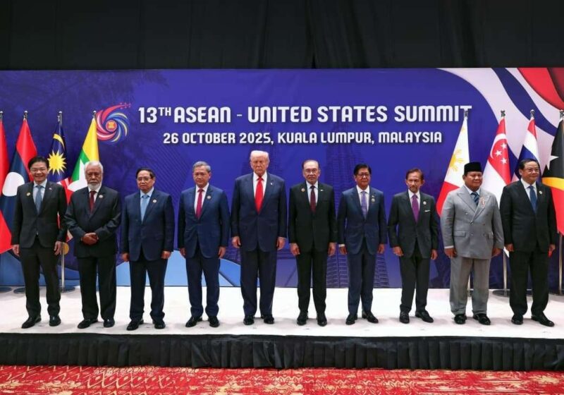 Presiden Prabowo Subianto ketika menghadiri KTT ASEAN-US di Kuala Lumpur, Malaysia, Minggu (26/10/2025). (Foto: Biro Pers Setpres)