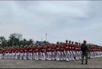 Gladi HUT Ke-80 Tentara Nasional Indonesia (TNI), di kawasan Monumen Nasional (Monas), Jakarta Pusat, Jumat (3/10/2025) (Foto: Esa Ananda Rival)