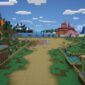 Arena balap Minecraft di Sonic Racing: CrossWorlds