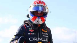 Pebalap Red Bull Max Verstappen tampil tercepat pada kualifikasi sprint Formula 1 Grand Prix Amerika Serikat, Sabtu (18/10/2025) (Foto: formula1.com)