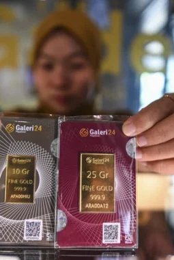 Harga Emas Naik Hari Ini, Antam dan Galeri 24 Kompak Mengguat