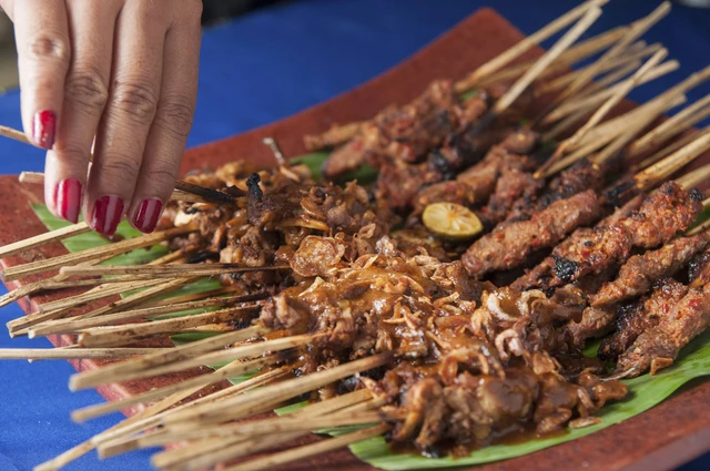 Ilustrasi sate sapi.  Foto: Shutterstock