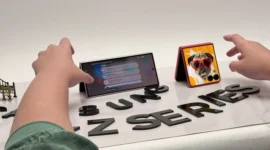 Samsung Galaxy Z Fold 7 dan Z Flip 7. Foto: Kevin S. Kurnianto