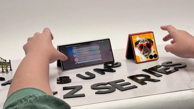 Samsung Galaxy Z Fold 7 dan Z Flip 7. Foto: Kevin S. Kurnianto