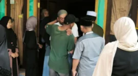 Suasana rumah duka almarhum siswa SMPN 19 Tangsel yang mengalami bullying. Foto: Dok. Istimewa