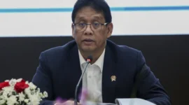 Menteri Keuangan RI Purbaya Yudhi Sadewa memberikan keterangan kepada media dalam konferensi pers APBN KiTa Edisi November 2025 di Jakarta, Kamis (20/11/2025). Foto: Muhammad Iqbal/ANTARA FOTO