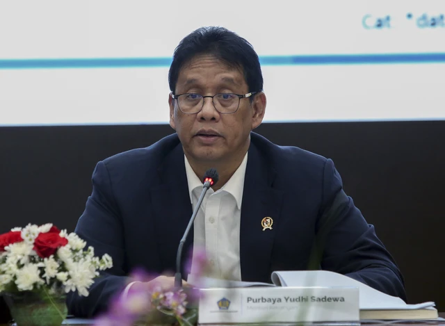 Menteri Keuangan RI Purbaya Yudhi Sadewa memberikan keterangan kepada media dalam konferensi pers APBN KiTa Edisi November 2025 di Jakarta, Kamis (20/11/2025). Foto: Muhammad Iqbal/ANTARA FOTO