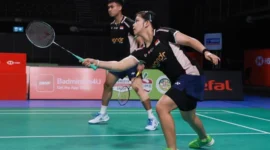 Jafar Hidayatullah/Felisha Pasaribu di Australian Open 2025 Foto: PBSI