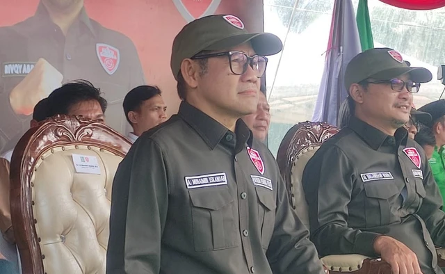 Cak Imin di Depok, Sabtu (22/11/2025). Dok: kumparan