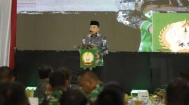 Gubernur Jambi Al Haris di HUT ke-66 Korem 042/Gapu. Foto dok Kominfo Jambi