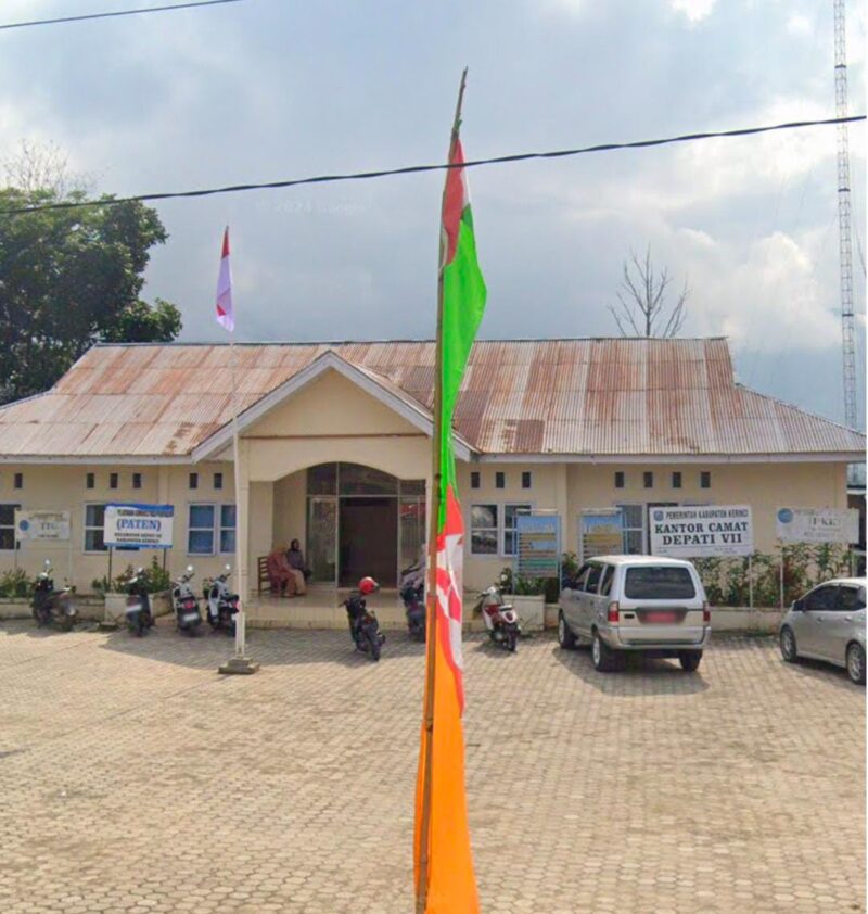 Kantor Camat Depati Tujuh. Foto : Istimewa