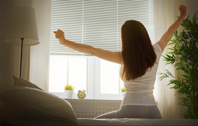 Ilustrasi Bangun Pagi