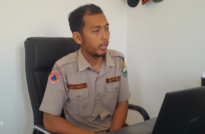 Kabid Kedaruratan dan Logistik BPBD Muaro Jambi, Anari Hasiholan Sitorus
