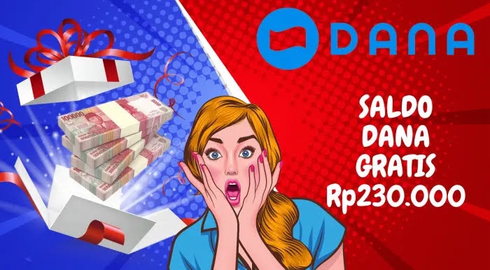 Dapatkan suntikan saldo DANA gratis hingga Rp230.000 ke dompet elektronik dengan klik link hari ini