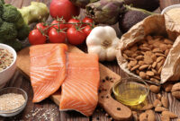 Makanan sehat dan bergizi.