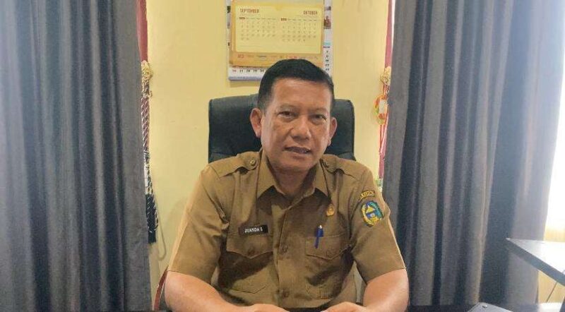 Kepala Dinas Sosial Kerinci, Juanda Sasmita. 